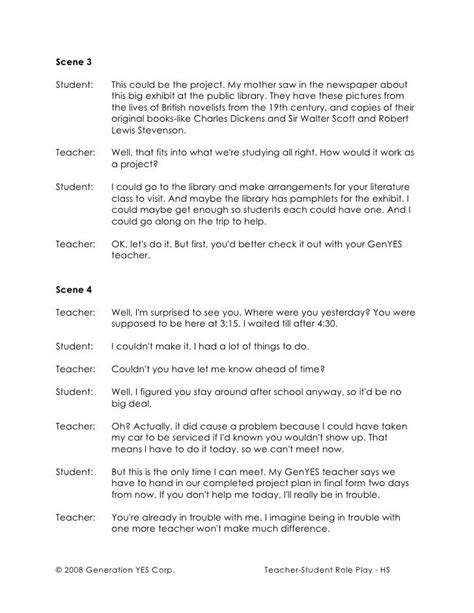Role play script tungkol sa pa in English with examples .
